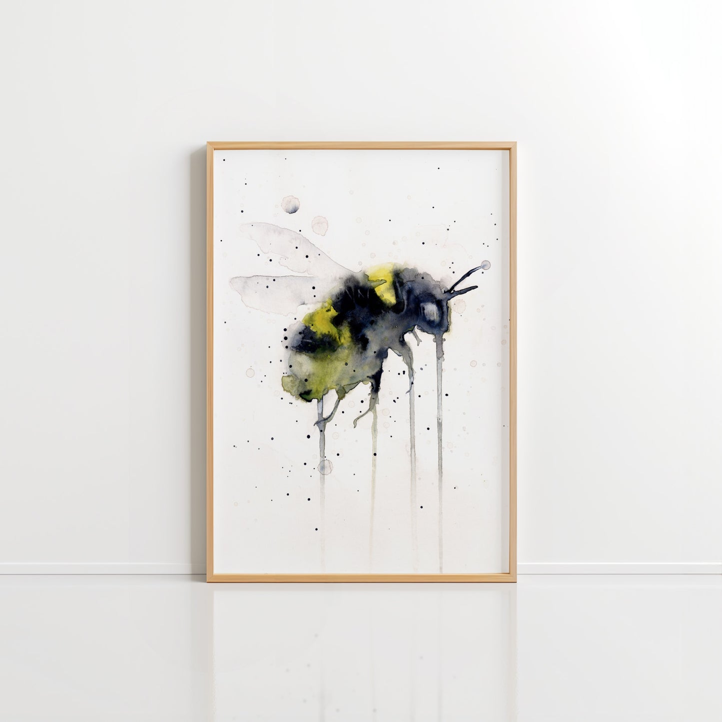 Watercolour bee I