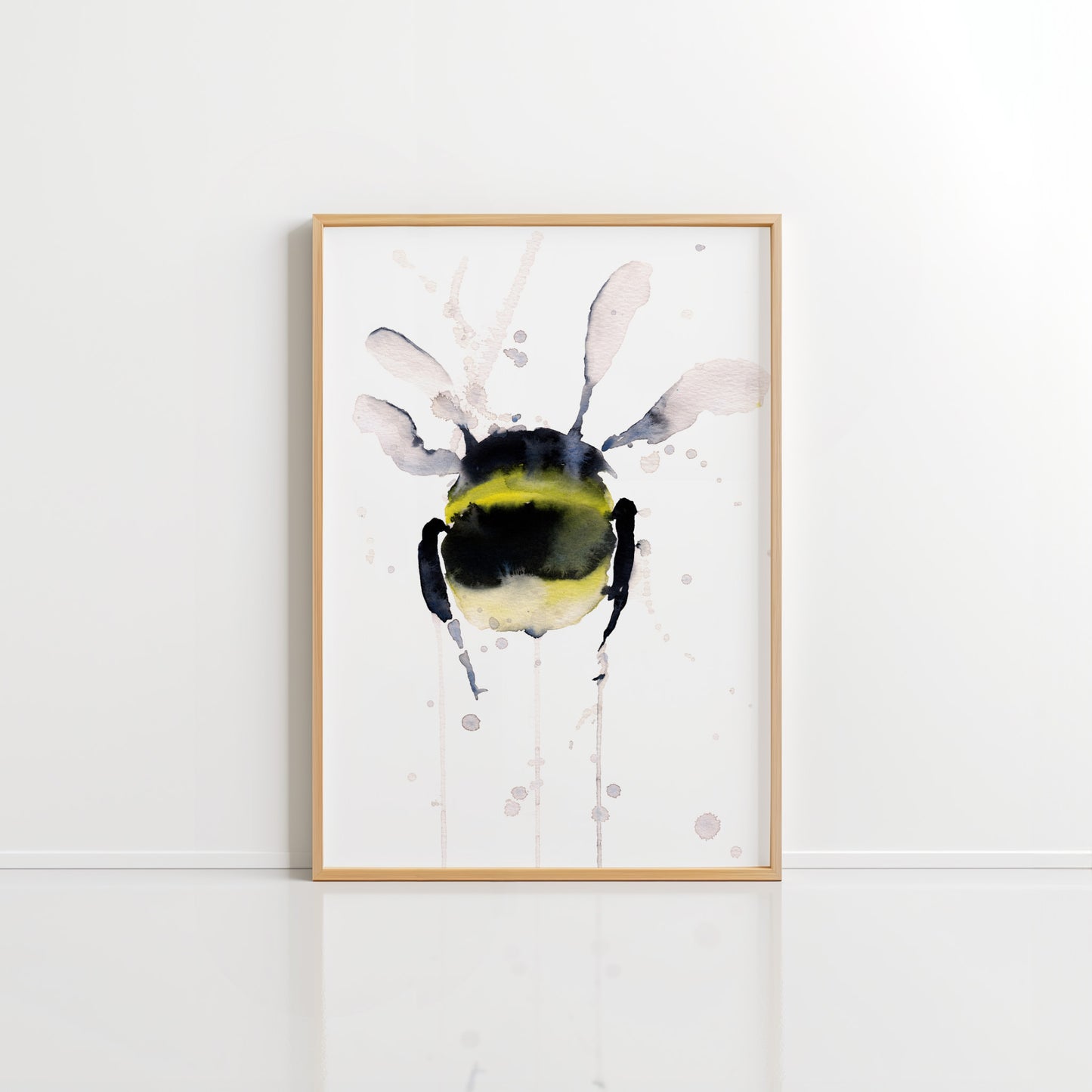 Watercolour bee II