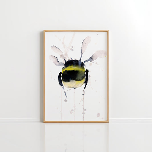 Watercolour bee II