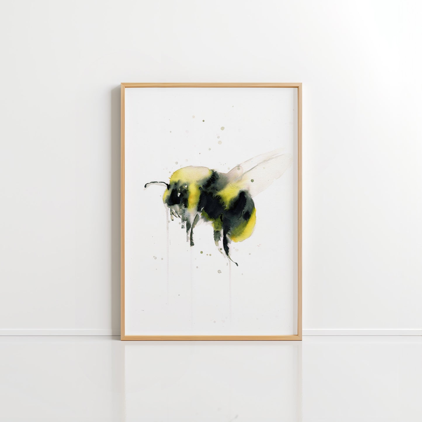 Watercolour bee III