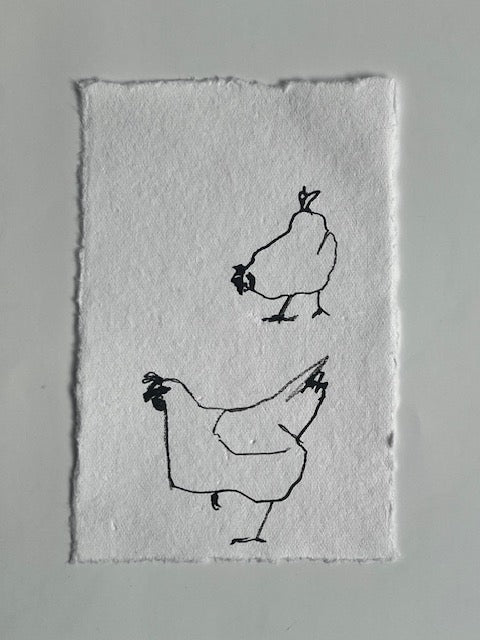 Original chicken drawing II