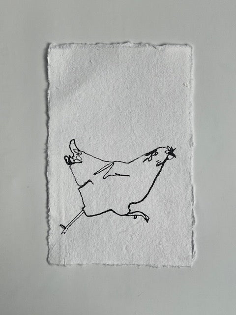 Original chicken drawing I