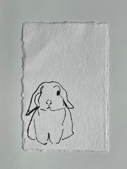 Original bunny drawing III